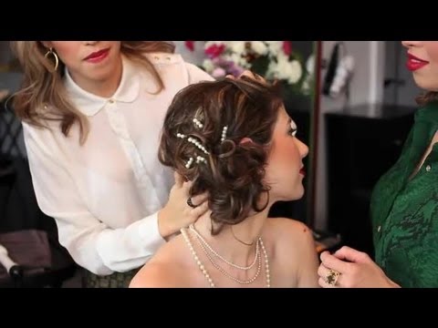 Bridal Hairstyles With Pearls : Wedding Hairstyles