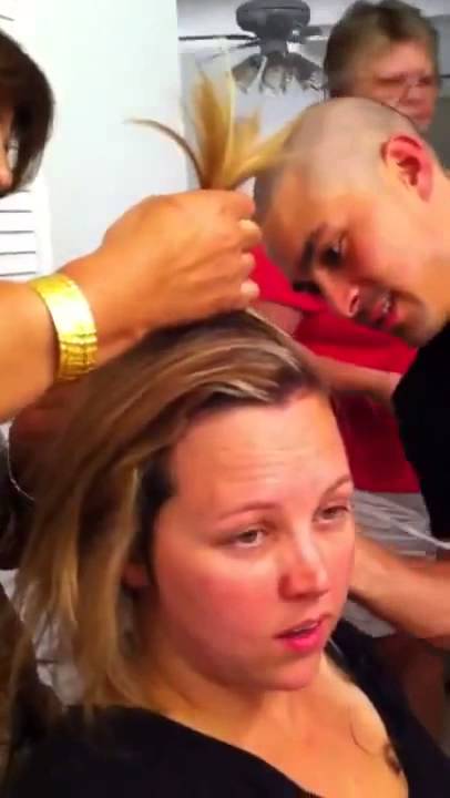 Amazing Hairstyles    2 Girls are Shaved   New Video