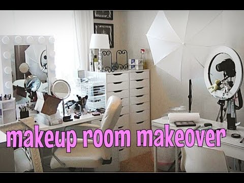 Makeup Room Makeover Series ♡ Part 3 ♡ My Shabby Chic Style ǀ BeautyBuzzHub ǀ