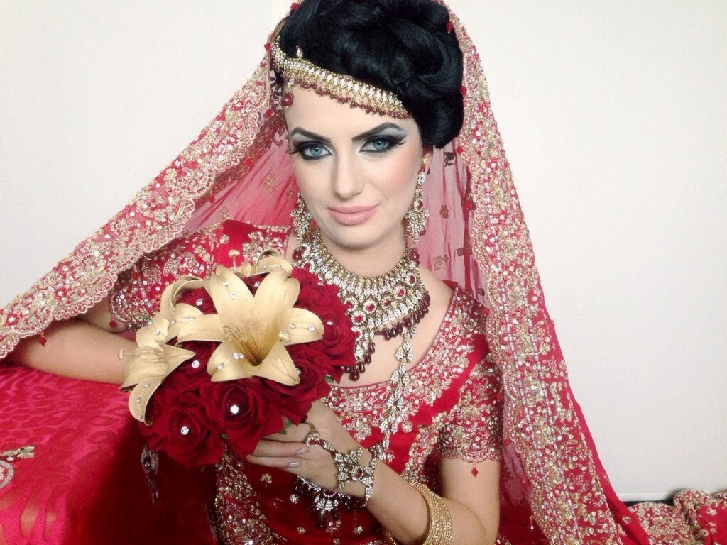 Asian Bridal Makeup And Hair Style Saubhaya Makeup