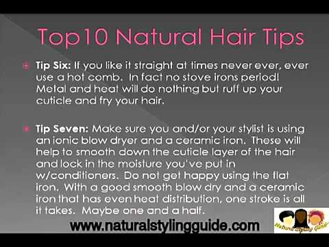 Natural Hair Tips