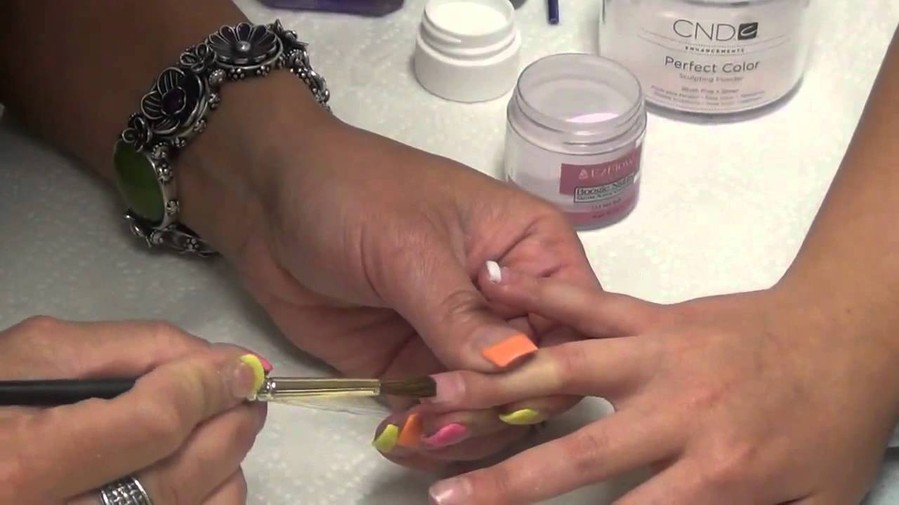 How to do French Tips on Short Natural Nails