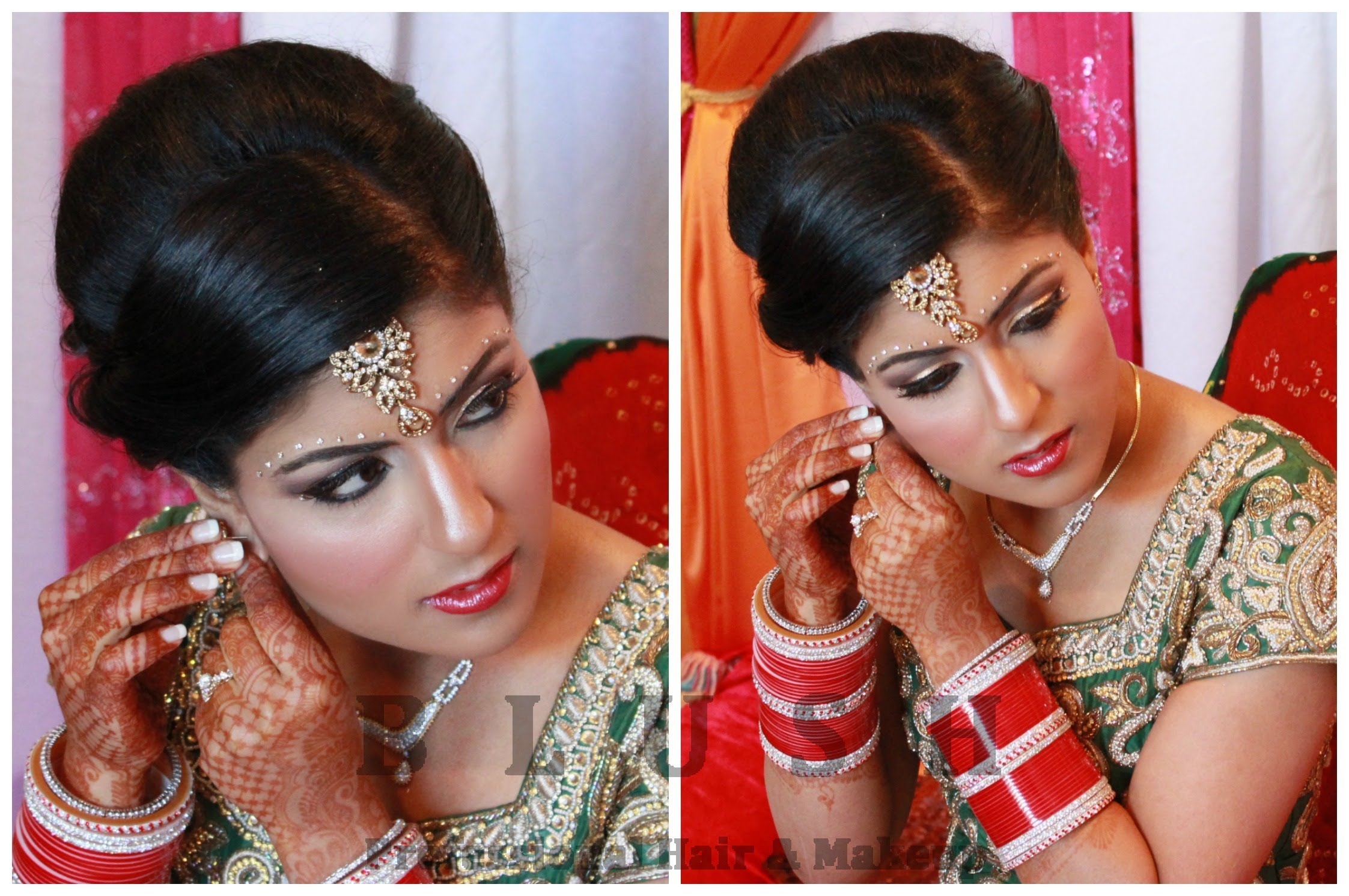 Yashica Wedding Week & Makeup Makeover – Gold & Blue Cut Crease