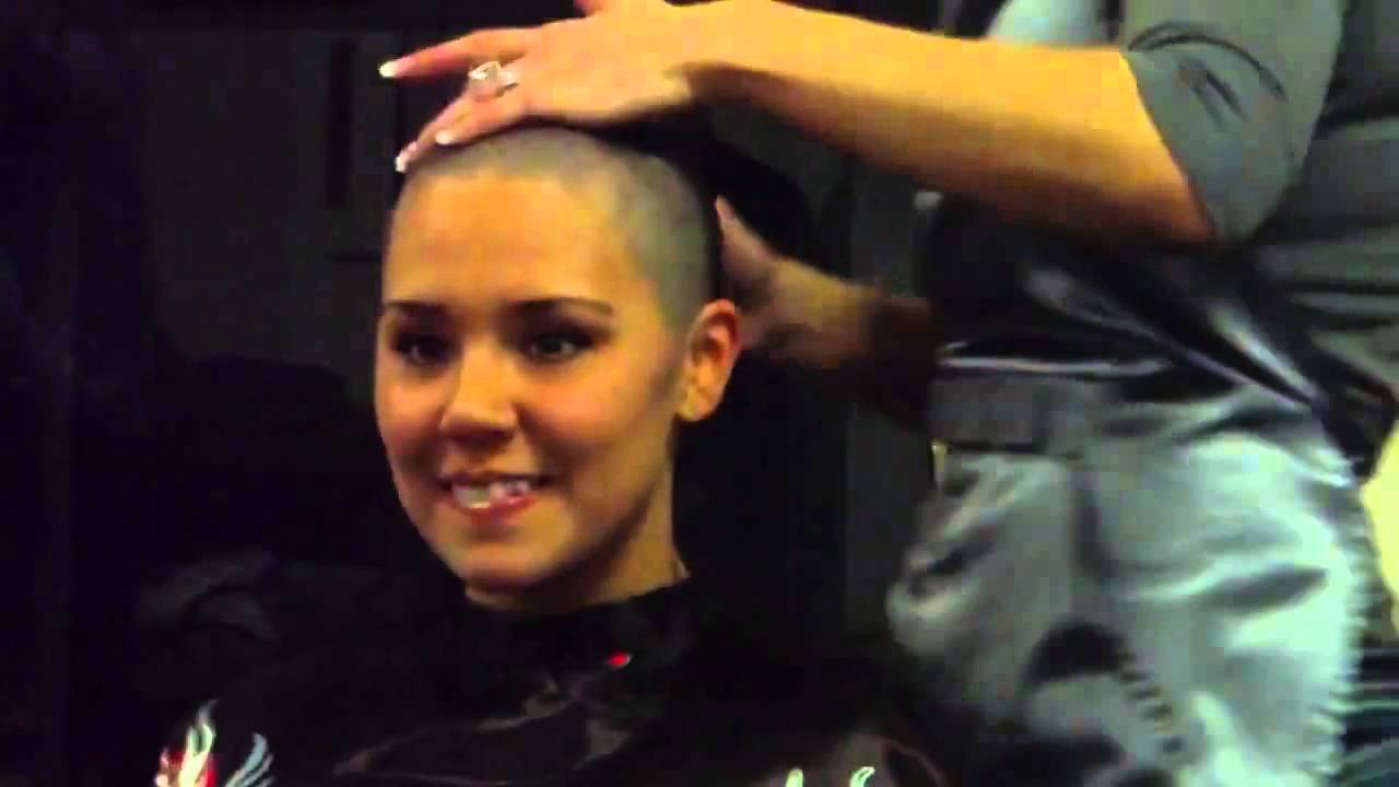 Amazing Hairstyles    2 girls shave their heads   New Video