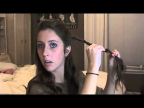 Cute Updo Hairstyle Tutorial Hair Tips