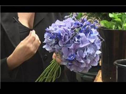 Bridal Bouquet Ideas : Blue Wedding Bouquet Ideas