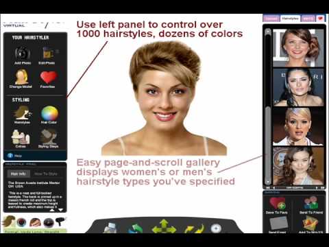 Virtual Formal, Wedding & Bridal, Updo, Prom, Romantic, Evening Hairstyles (hairstyler video guide)