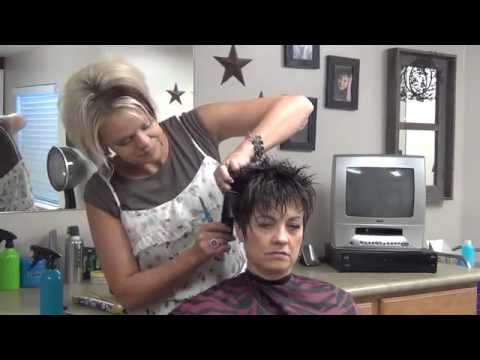 How To Cut and Style Ladies Mohawk Hairstyle