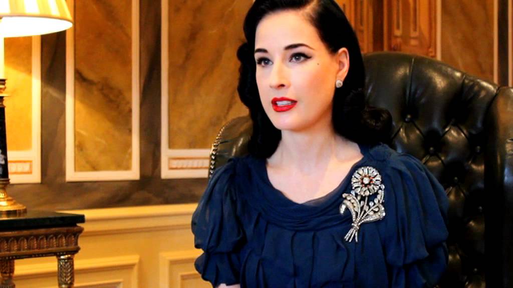 Dita Von Teese shares her burlesque tips