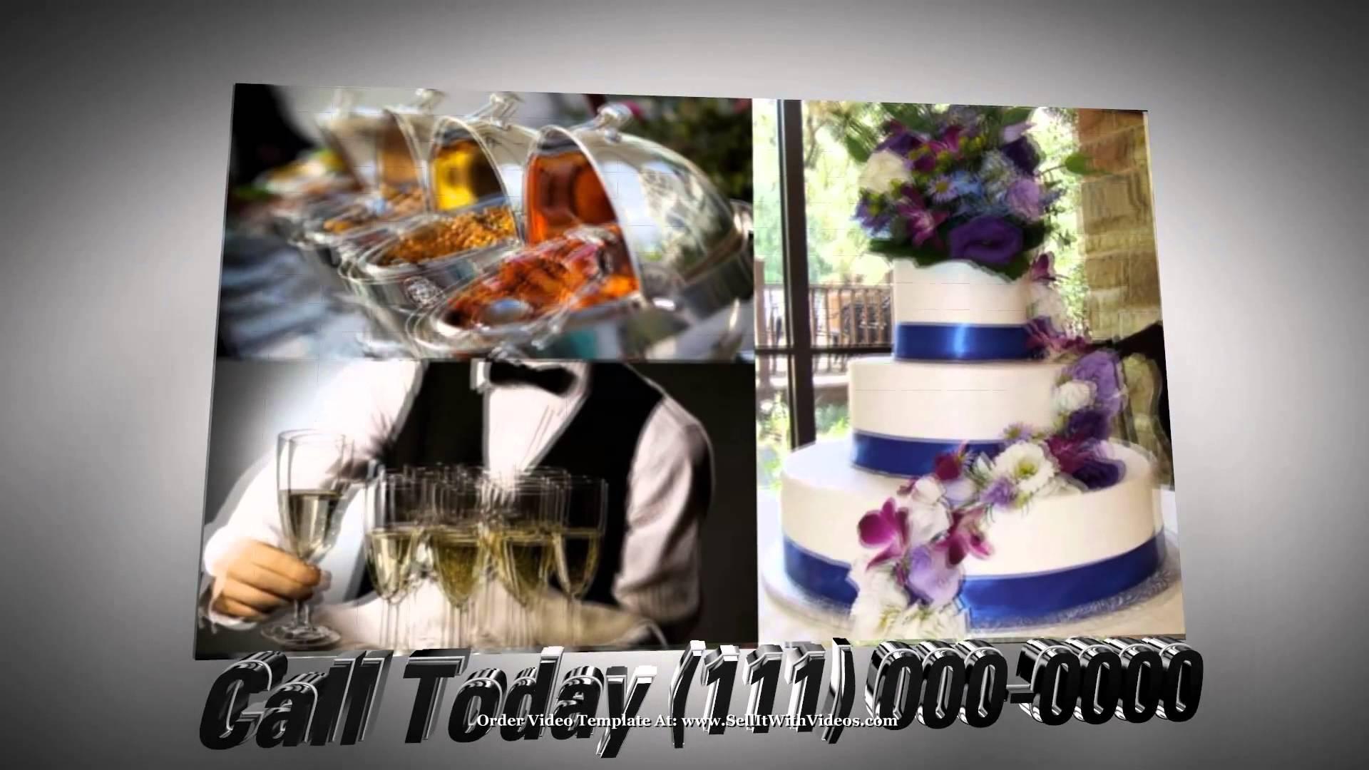 Video Marketing For Wedding Venues Catering Facilities Reception & Banquet Halls Video Templates