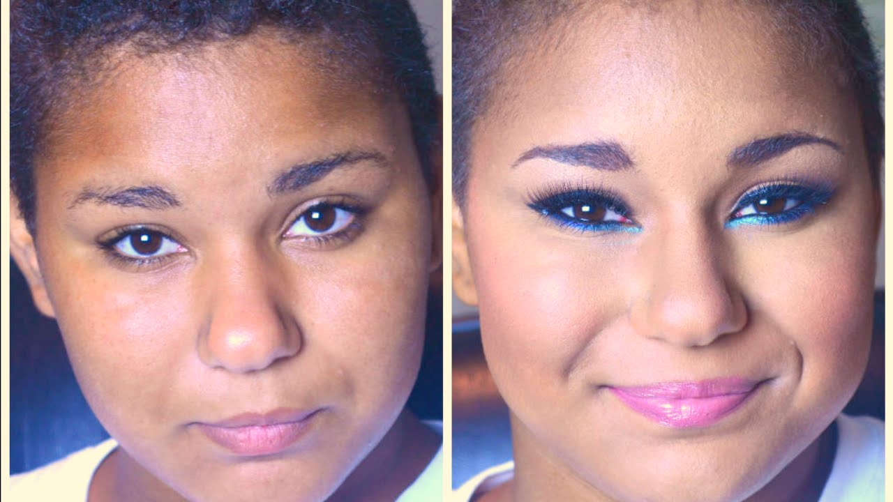 Homecoming Makeup Makeover Transformation