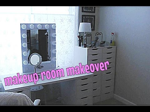 Makeup Room Makeover Series ♡ PART 6 ♡ purging free makeup & rearranging ǀ BeautyBuzzHub ǀ