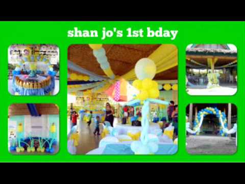 js catering services and balloon decorations (wedding set up)