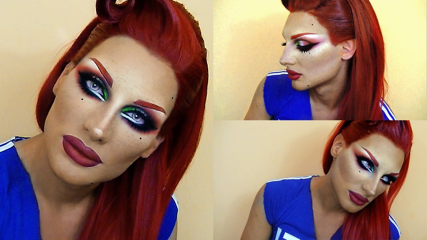 drag queen make up – italian flag - amazing wedding tips