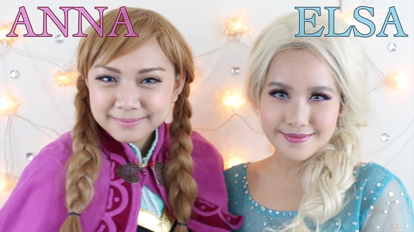 Halloween Makeover : Disney’s Frozen Makeup [English Sub]